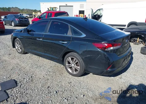 2018 Hyundai Sonata Sel+ из США, поврежденный, VIN 5NPE34AF7JH719337
